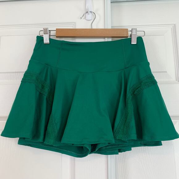 SET FP Movement On Base Tee & Pleats And Thank You Skort Skirt Green M/L - Picture 10 of 13